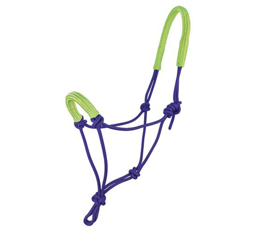 Zilco Knotted Rope Halter with Padded Nose image 1